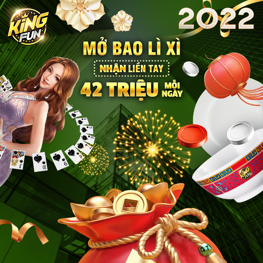 Kingfun: Sự kiện Thưởng mỗi ngày tháng 02/2022