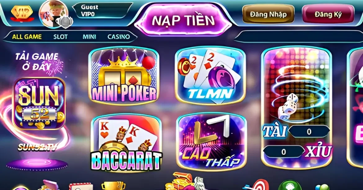 Nhiều loại game bài đổi thưởng